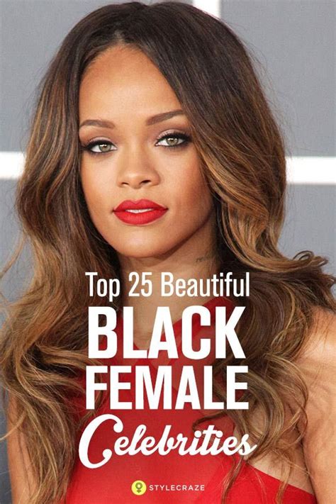 36 Most Beautiful Black Female Celebrities